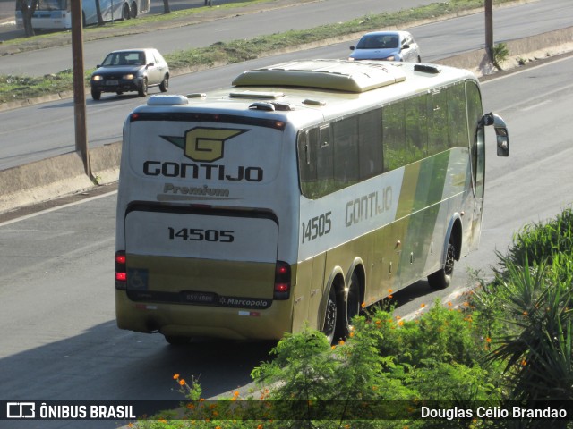 Empresa Gontijo de Transportes 14505 na cidade de Belo Horizonte, Minas Gerais, Brasil, por Douglas Célio Brandao. ID da foto: 10333780.