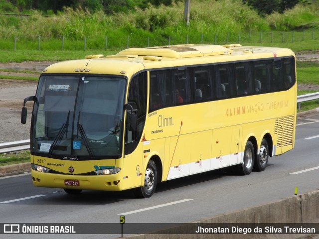 Viação Itapemirim 8813 na cidade de Lavrinhas, São Paulo, Brasil, por Jhonatan Diego da Silva Trevisan. Número da foto: #10332425.
