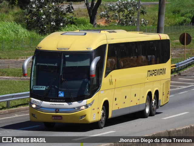 Viação Itapemirim 60605 na cidade de Lavrinhas, São Paulo, Brasil, por Jhonatan Diego da Silva Trevisan. Número da foto: #10332426.