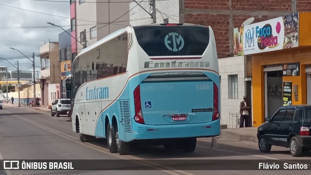 Emtram 5160 na cidade de Barra da Estiva, Bahia, Brasil, por Flávio  Santos. Número da foto: #10333652.