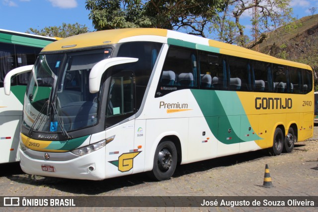 Empresa Gontijo de Transportes 21410 na cidade de Belo Horizonte, Minas Gerais, Brasil, por José Augusto de Souza Oliveira. ID da foto: 10332778.