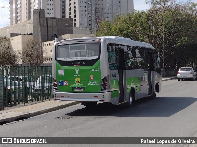 Transcooper > Norte Buss 1 6372 na cidade de São Paulo, São Paulo, Brasil, por Rafael Lopes de Oliveira. ID da foto: 10333614.