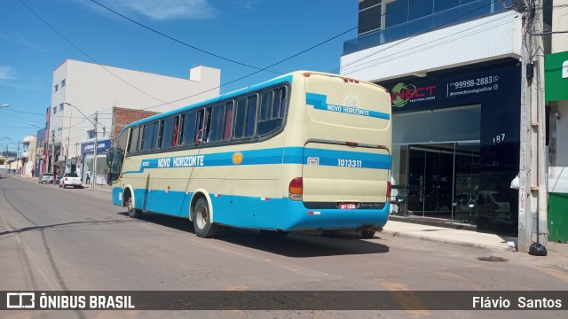 Viação Novo Horizonte 1013311 na cidade de Barra da Estiva, Bahia, Brasil, por Flávio  Santos. ID da foto: 10333779.