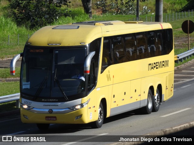 Viação Itapemirim 60537 na cidade de Lavrinhas, São Paulo, Brasil, por Jhonatan Diego da Silva Trevisan. ID da foto: 10332852.