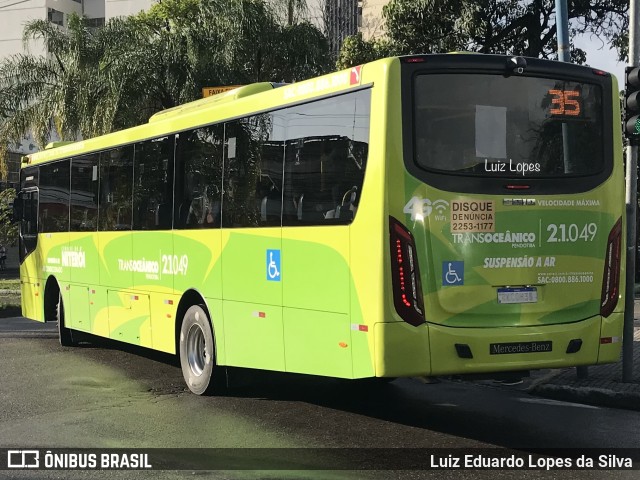 Viação Pendotiba 2.1.049 na cidade de Niterói, Rio de Janeiro, Brasil, por Luiz Eduardo Lopes da Silva. Número da foto: #10331883.
