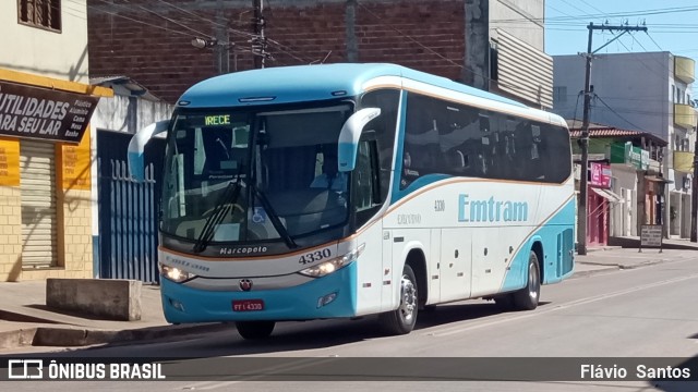 Emtram 4330 na cidade de Barra da Estiva, Bahia, Brasil, por Flávio  Santos. Número da foto: #10333701.