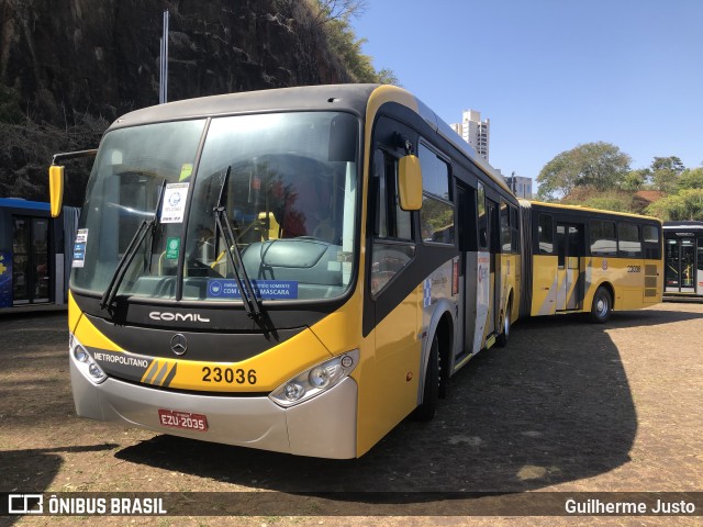 Transportes Capellini 23036 na cidade de Campinas, São Paulo, Brasil, por Guilherme Justo. Número da foto: #10333558.