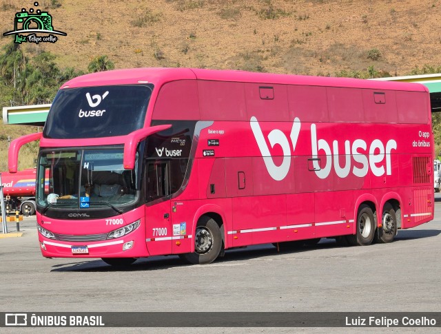 Buser Brasil Tecnologia 77000 na cidade de Juiz de Fora, Minas Gerais, Brasil, por Luiz Felipe Coelho. Número da foto: #10332611.