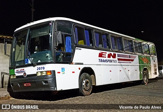 EN Transportes 2070 na cidade de Divinópolis, Minas Gerais, Brasil, por Vicente de Paulo Alves. ID da foto: 10332604.