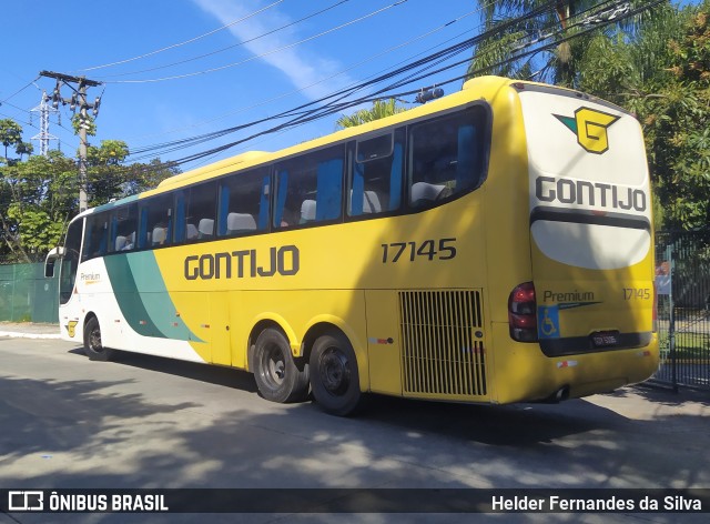 Empresa Gontijo de Transportes 17145 na cidade de São Paulo, São Paulo, Brasil, por Helder Fernandes da Silva. ID da foto: 10334576.