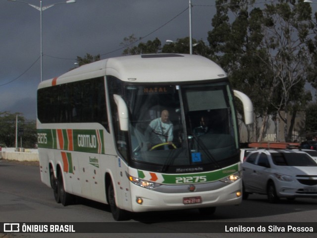 Empresa Gontijo de Transportes 21275 na cidade de Caruaru, Pernambuco, Brasil, por Lenilson da Silva Pessoa. ID da foto: 10333339.