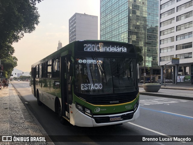 Tijuquinha - Auto Viação Tijuca A50004 na cidade de Rio de Janeiro, Rio de Janeiro, Brasil, por Brenno Lucas Macedo. Número da foto: #10332767.