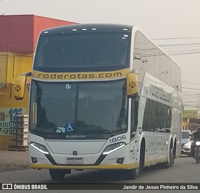 RodeRotas - Rotas de Viação do Triângulo 1806 na cidade de Porto Velho, Rondônia, Brasil, por Jandir de Jesus Pinheiro da Silva. ID da foto: 10334775.