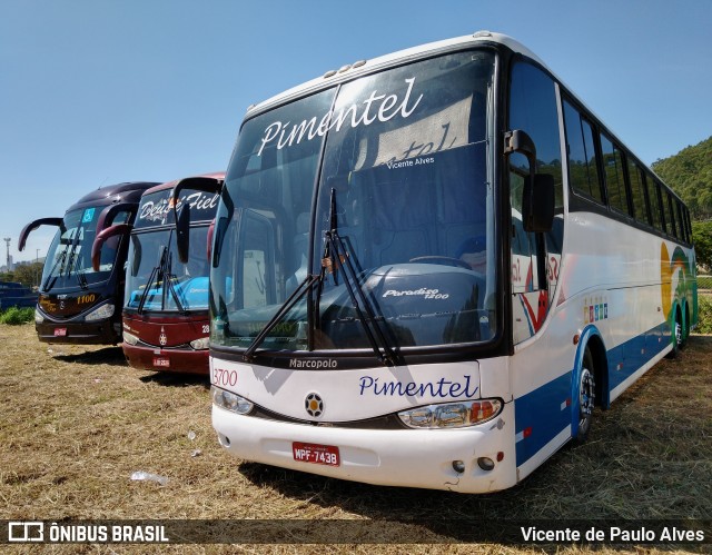 Pimentel Turismo 3700 na cidade de Aparecida, São Paulo, Brasil, por Vicente de Paulo Alves. Número da foto: #10247926.