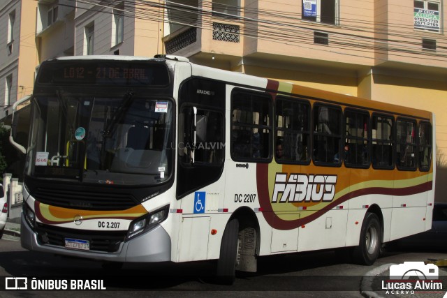 Transportes Fabio's DC 2.207 na cidade de Duque de Caxias, Rio de Janeiro, Brasil, por Lucas Alvim. Número da foto: #10246150.