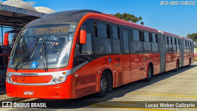 Cristo Rei > CCD Transporte Coletivo > SPE Via Mobilidade S/A DE712 na cidade de Curitiba, Paraná, Brasil, por Lucas Weber Calizario. Número da foto: #10247171.