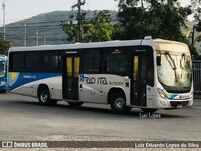 Rio Ita RJ 152.672 na cidade de Niterói, Rio de Janeiro, Brasil, por Luiz Eduardo Lopes da Silva. Número da foto: #10246317.
