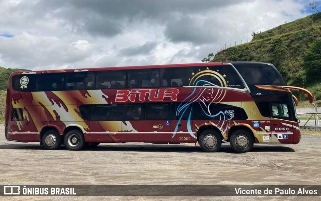 Bitur Transporte Coletivo e Turismo 20000 na cidade de Aparecida, São Paulo, Brasil, por Vicente de Paulo Alves. Número da foto: #10247761.
