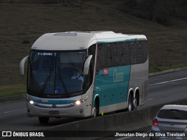 Empresa de Ônibus Nossa Senhora da Penha 50020 na cidade de Lavrinhas, São Paulo, Brasil, por Jhonatan Diego da Silva Trevisan. Número da foto: #10246929.