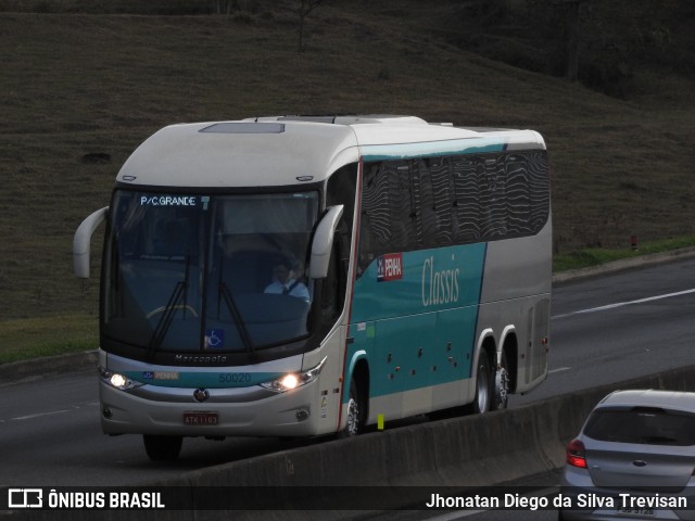 Empresa de Ônibus Nossa Senhora da Penha 50020 na cidade de Lavrinhas, São Paulo, Brasil, por Jhonatan Diego da Silva Trevisan. ID da foto: 10246929.