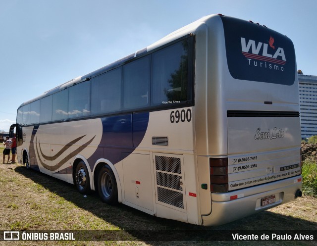 WLA Turismo 6900 na cidade de Aparecida, São Paulo, Brasil, por Vicente de Paulo Alves. ID da foto: 10247635.