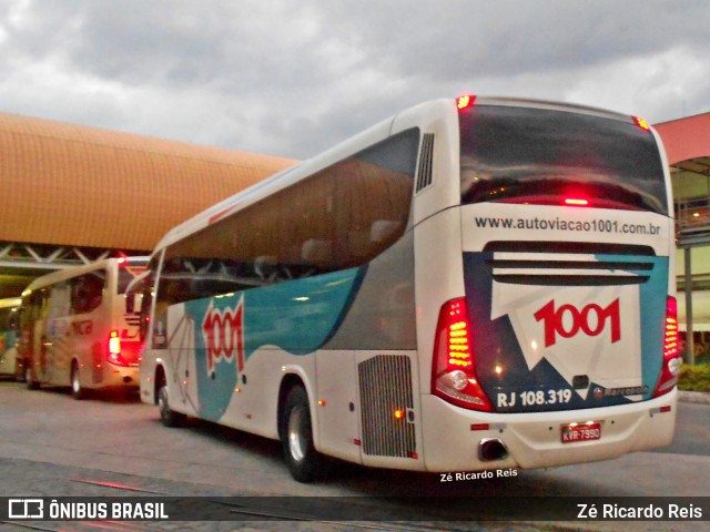 Auto Viação 1001 RJ 108.319 na cidade de Rio de Janeiro, Rio de Janeiro, Brasil, por Zé Ricardo Reis. ID da foto: 10247164.