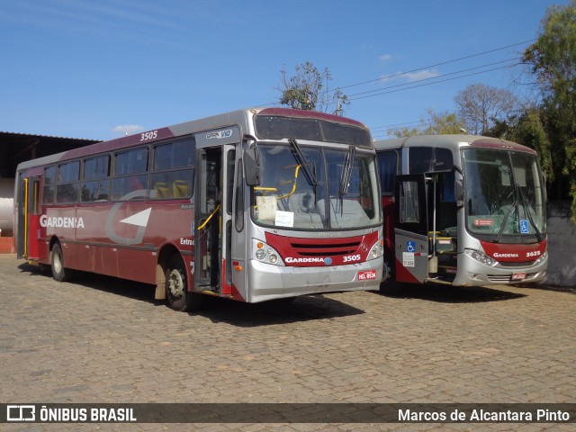 Expresso Gardenia 3505 na cidade de Lavras, Minas Gerais, Brasil, por Marcos de Alcantara Pinto. Número da foto: #10249202.