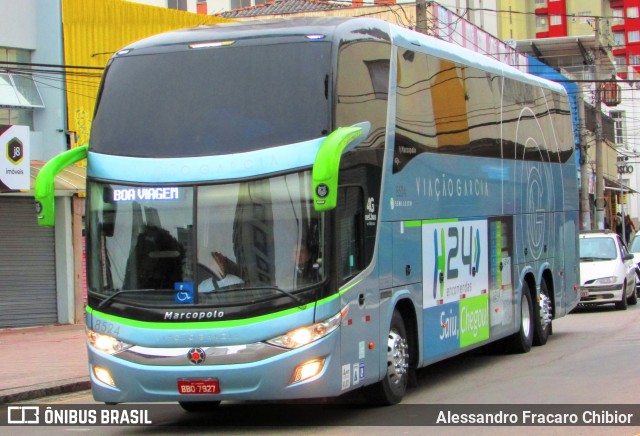 Viação Garcia 8524 na cidade de Curitiba, Paraná, Brasil, por Alessandro Fracaro Chibior. Número da foto: #10249982.