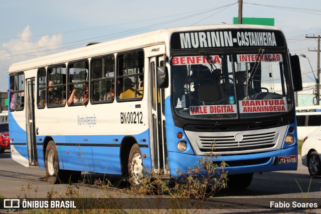 Transportes Barata BN-00212 na cidade de Belém, Pará, Brasil, por Fabio Soares. Número da foto: #10249141.