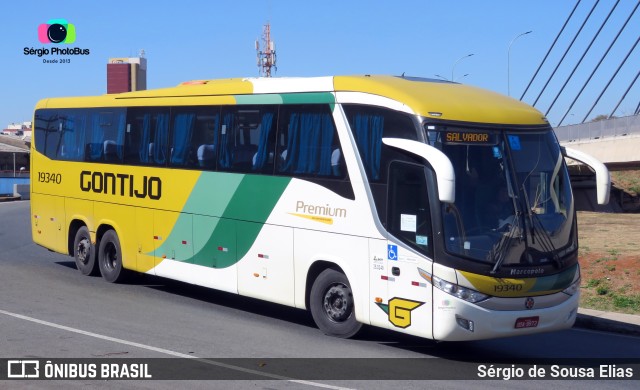 Empresa Gontijo de Transportes 19340 na cidade de Campinas, São Paulo, Brasil, por Sérgio de Sousa Elias. ID da foto: 10251762.