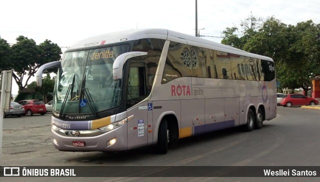 Rota Transportes Rodoviários 7215 na cidade de Ilhéus, Bahia, Brasil, por Wesllei Santos. Número da foto: #10252014.