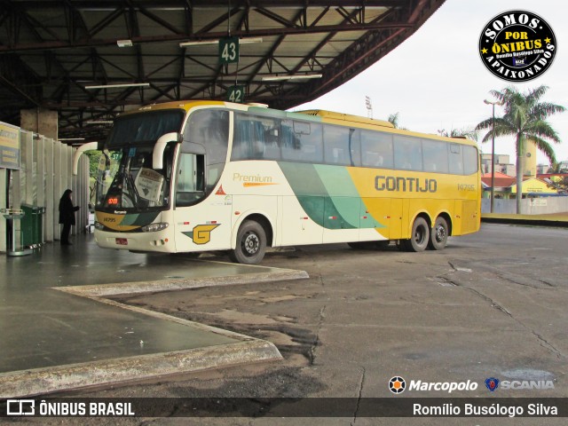 Empresa Gontijo de Transportes 14785 na cidade de Londrina, Paraná, Brasil, por Romílio Busólogo Silva . ID da foto: 10251376.