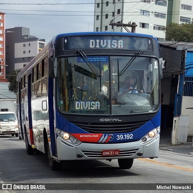 Empresa de Transportes Mairiporã 39.192 na cidade de São Paulo, São Paulo, Brasil, por Michel Nowacki. ID da foto: 10251983.