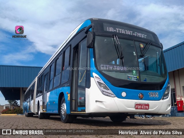 VB Transportes e Turismo 1995 na cidade de Hortolândia, São Paulo, Brasil, por Henrique Alves de Paula Silva. ID da foto: 10249368.