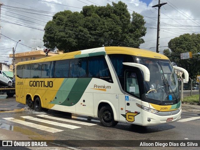 Empresa Gontijo de Transportes 21385 na cidade de Natal, Rio Grande do Norte, Brasil, por Alison Diego Dias da Silva. ID da foto: 10252252.