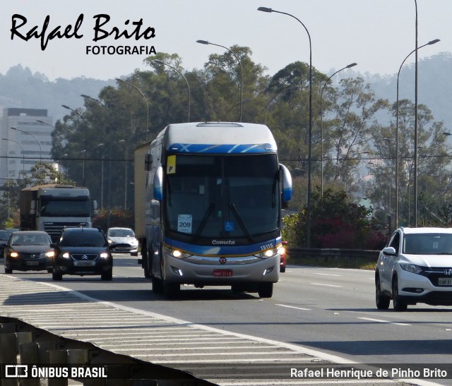 Viação Cometa 13115 na cidade de Barueri, São Paulo, Brasil, por Rafael Henrique de Pinho Brito. ID da foto: 10251743.