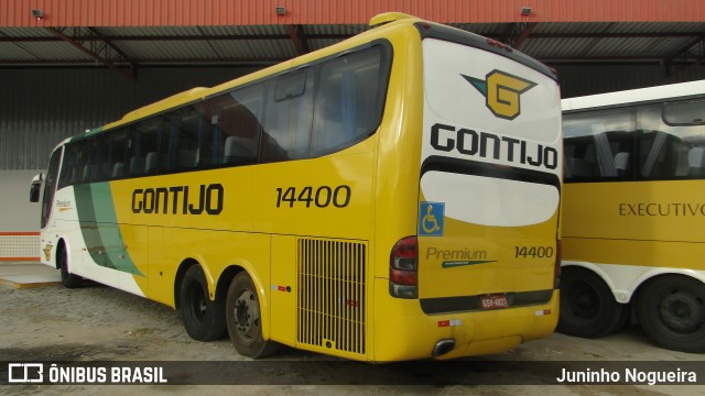 Empresa Gontijo de Transportes 14400 na cidade de Itaobim, Minas Gerais, Brasil, por Juninho Nogueira. Número da foto: #10251421.