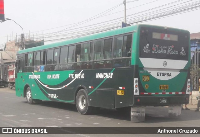 Empresa de Transportes Salamanca Parral S.A. 205 na cidade de Comas, Lima, Lima Metropolitana, Peru, por Anthonel Cruzado. ID da foto: 10251274.