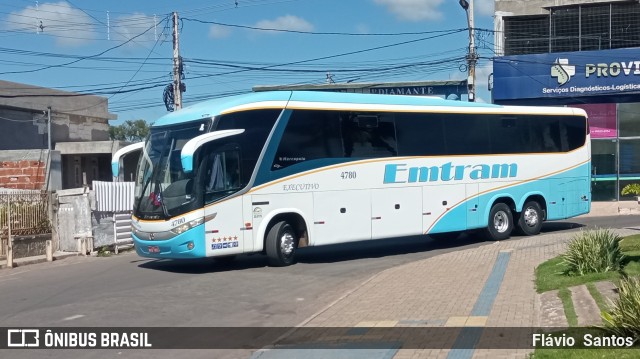 Emtram 4780 na cidade de Barra da Estiva, Bahia, Brasil, por Flávio  Santos. Número da foto: #10250457.