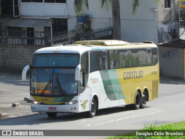 Empresa Gontijo de Transportes 14155 na cidade de Belo Horizonte, Minas Gerais, Brasil, por Douglas Célio Brandao. Número da foto: #10250203.