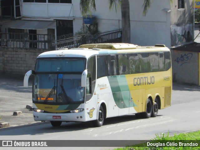 Empresa Gontijo de Transportes 14155 na cidade de Belo Horizonte, Minas Gerais, Brasil, por Douglas Célio Brandao. ID da foto: 10250203.