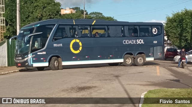 Viação Cidade Sol 8520 na cidade de Cruz das Almas, Bahia, Brasil, por Flávio  Santos. Número da foto: #10250781.
