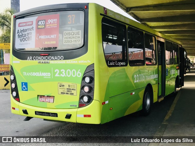 Expresso Miramar 2.3.006 na cidade de Niterói, Rio de Janeiro, Brasil, por Luiz Eduardo Lopes da Silva. ID da foto: 10249351.