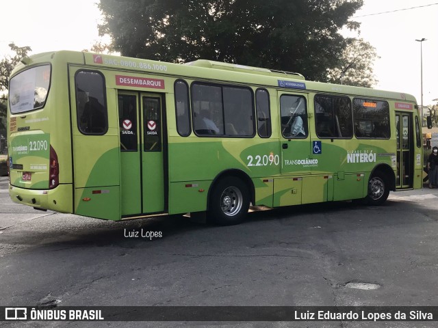 Santo Antônio Transportes Niterói 2.2.090 na cidade de Niterói, Rio de Janeiro, Brasil, por Luiz Eduardo Lopes da Silva. Número da foto: #10249360.