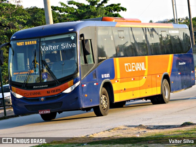 Evanil Transportes e Turismo RJ 132.073 na cidade de Rio de Janeiro, Rio de Janeiro, Brasil, por Valter Silva. ID da foto: 10249849.