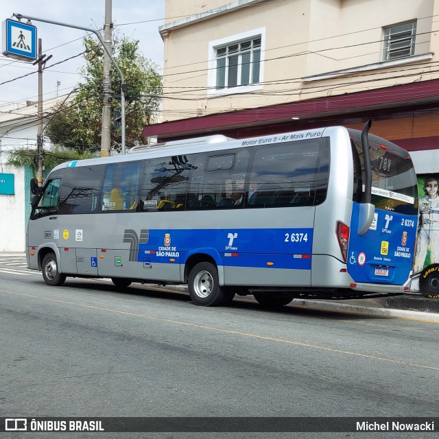 Transcooper > Norte Buss 2 6374 na cidade de São Paulo, São Paulo, Brasil, por Michel Nowacki. ID da foto: 10251867.