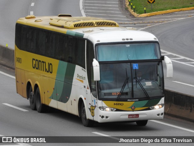 Empresa Gontijo de Transportes 14110 na cidade de Lavrinhas, São Paulo, Brasil, por Jhonatan Diego da Silva Trevisan. ID da foto: 10252958.