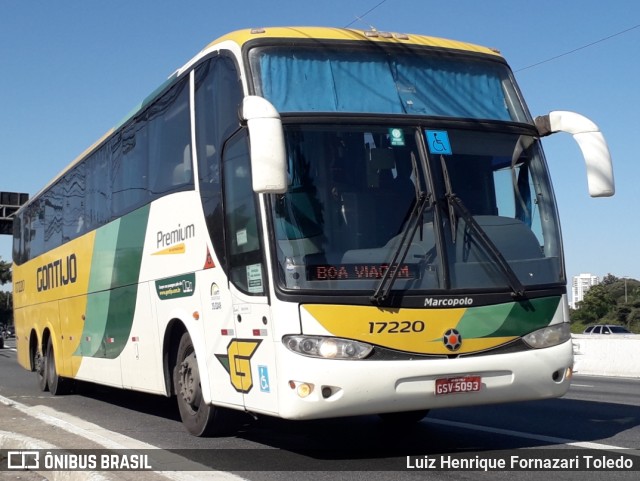 Empresa Gontijo de Transportes 17220 na cidade de São Paulo, São Paulo, Brasil, por Luiz Henrique Fornazari Toledo. ID da foto: 10252453.