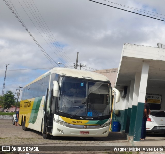 Empresa Gontijo de Transportes 18825 na cidade de Milagres, Ceará, Brasil, por Wagner Michel Alves Leite. ID da foto: 10253372.