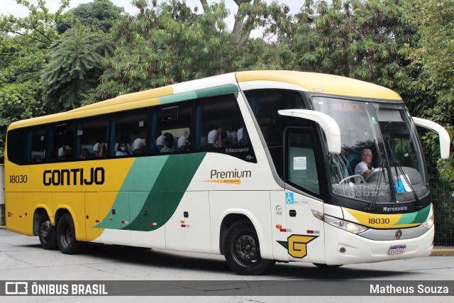 Empresa Gontijo de Transportes 18030 na cidade de São Paulo, São Paulo, Brasil, por Matheus Souza. Número da foto: #10254012.